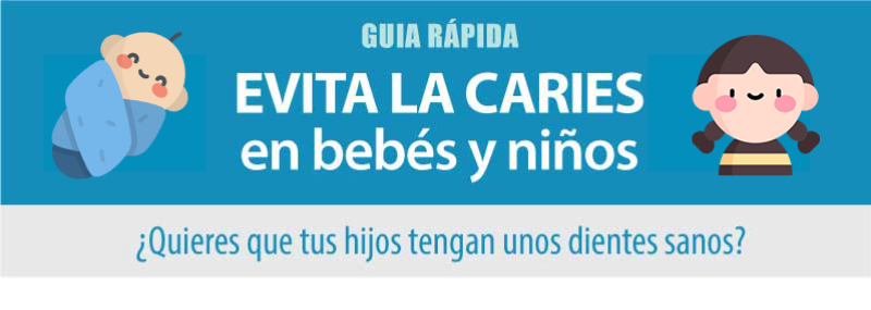 [Guía Rápida] Evita la caries en bebés y niños