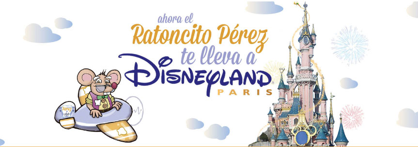Viaja a DisneyLand Paris con el Club del Ratoncito Pérez